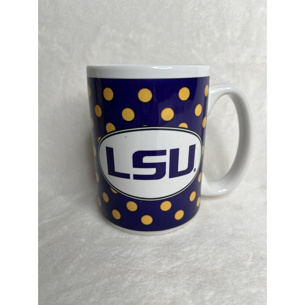 LSU Tigers 15oz Spirit Ceramic Mug Preowned